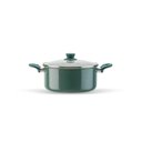 Ver imagem 5 de Jogo de Panelas Brinox Antiaderente Ceramic Life 7 Peças Easy Verde Jade Verde