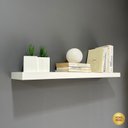 Ver mais imagens de Prateleira Suspensa para Parede Suporte Invisível 90x17cm Tamburato Artany