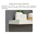 Ver imagem 5 de Prateleira Suspensa para Parede Suporte Invisível 90x17cm Tamburato Artany