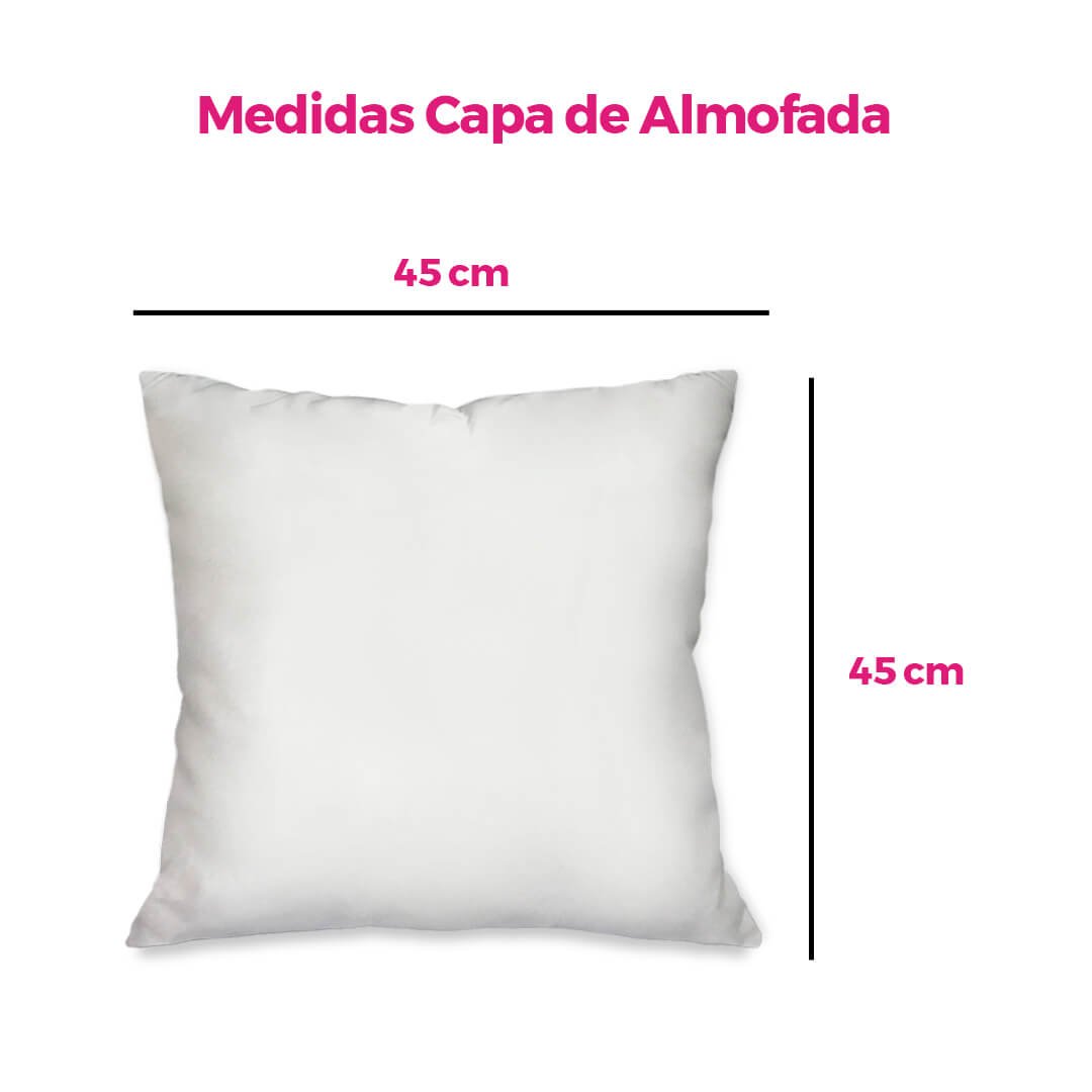 Kit com 4 Capas para Almofadas Decorativas Penas Azuis - 7