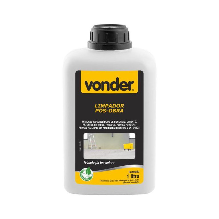 Limpador pós-obra 1l - Vonder