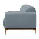Ver imagem 5 de Sofá Living Unne 3 Lugares 210cm Terminal Direito Bouclé Azul Claro - Nexta Casa