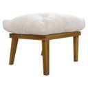 Ver imagem 7 de Puff Decorativo Retangular para Sala Penteadeira Marty Linho