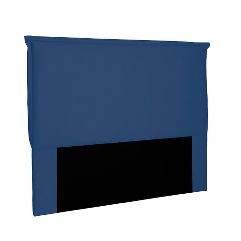 Cabeceira Garden Para Cama Box Solteiro 90 cm Suede - D’Rossi - Azul Marinho