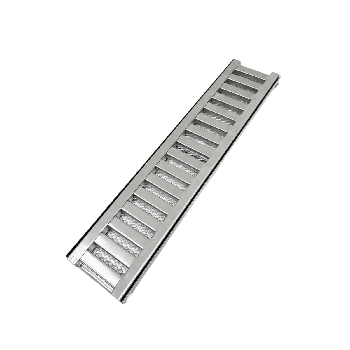 Ralo Grelha Aro Inox 304 10cm X 50cm Chata Veículo Tela - 1