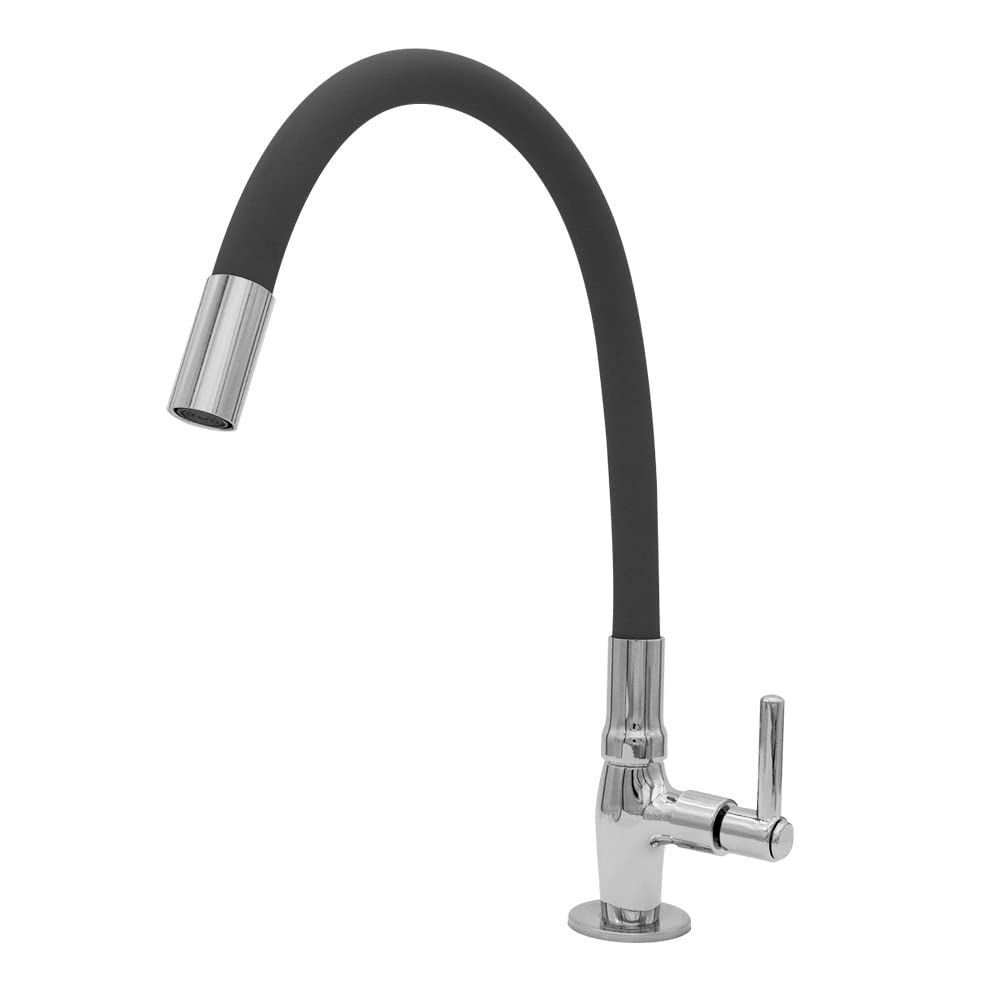 Torneira Gourmet Colorida Preto Mesa Casagrande Mundial - 1