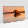 Quadro Decorativo Paisagem Canoa por do Sol Sala Quarto Casa Escritório - 7