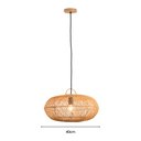 Ver imagem 4 de Lustre Pendente Skylight Ôtaki 4047 P Rattan E27 Bivolt