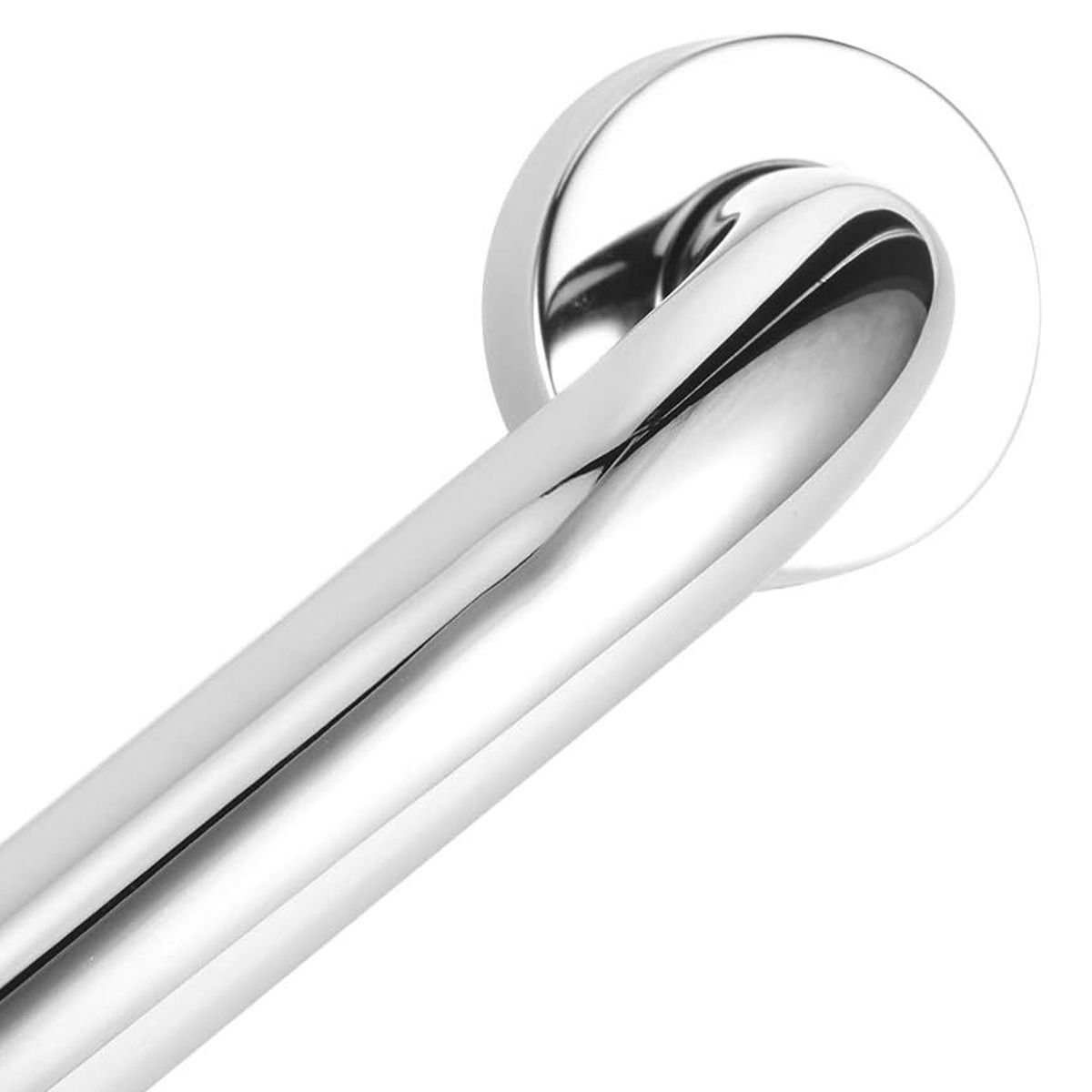 Barra de Apoio Angular 25x25cm Aço Inox Banheiro Box Idoso Gestante Criança Segurança Anti Acidentes - 8