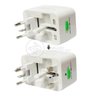 Adaptador Tomada Universal Padrão 150 Países Uk Europa Eua Asia Viagem Bivolt 110/220 Bivolt Aio - 1