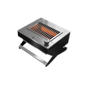 Ver imagem 1 de Churrasqueira a Gas Dxx200 Dinoxx Grelha Uruguaia - Gás Gn - Preta