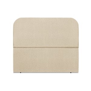 Cabeceira Estofada Casal Alana 140cm Linho Bege
