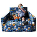 Ver imagem 4 de Poltrona Sofa Dois Lugares Infantil Dino Reforçada Quarto Sala Donald