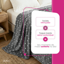 Ver imagem 6 de Manta Colcha Cobertor Casal Poá Sortida 180x220cm Microfibra Antialérgico Super Macio Premium