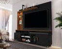 Ver imagem 3 de Home Theater para TV até 65 Polegadas 200cm Ocean MDP Preto/Canela Sala
