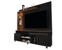 Ver imagem 2 de Home para TV Ocean Preto/Canela - Vrk Comercio On-Line