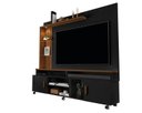 Ver imagem 2 de Home Theater para TV até 65 Polegadas 200cm Ocean MDP Preto/Canela Sala