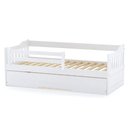 Ver imagem 1 de Bicama Solteiro com Grade de Proteção Madeira Maciça Branco Mobilistore