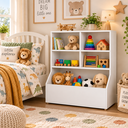 Ver imagem 3 de Organizador de Brinquedos em MDF Branco