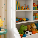 Ver imagem 2 de Organizador de Brinquedos em MDF Branco
