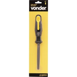 Lima Chata Bastarda 4" com Cabo Encartelada - Vonder - 2