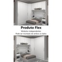 Ver imagem 6 de Guarda Roupa Dormitório Modulado Alpes Solteiro Canto c/ 2 Portas de Correr - Luciane M01:Rosa