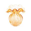 Ver imagem 1 de Vaso de Vidro Italy Âmbar 11cm X 9cm X 11,5cm - Lyor