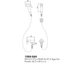 Ver imagem 2 de Ducha higiênica Toulosse Eternit 1984-E64