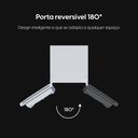 Ver imagem 4 de Frigobar 93 Litros Elgin Porta Reversível Compartimento Extra Frio Bafn093d2na Branco 220v