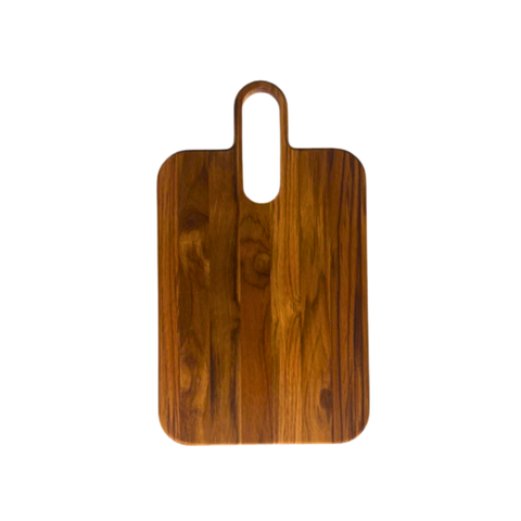 Tábua de Corte Nobre M - Madeira de Teca 2x25x43cm