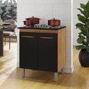 Ver imagem 1 de Balcão Vani para Cooktop 4 Bocas 2 Portas Cozinha Mb1 70cm