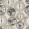 Papel de Parede Bussolo Globo Terrestre Autocolante Lavável - 3