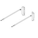 Ver imagem 3 de Kit Tubo Elevação Lateral H164 para Gaveta Metálica AvantBox Prata 500mm FGVTN 01 conjunto