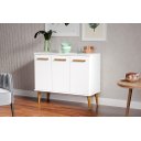 Ver imagem 2 de Balcão Armário de Cozinha Hi Estilo Retrô Cor Branco