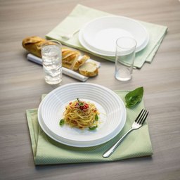 Aparelho de Jantar Nadir Saturno em Vidro 16 Peças - 2 Aparelho de Jantar Nadir Saturno em Vidro 16 Peças - 2