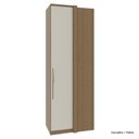 Ver imagem 1 de Guarda Roupa Modulado 01 Porta Deslizante 245cm Canto Reto Setiba