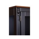 Ver imagem 4 de Cristaleira 2 Portas Vidro Madeira Versalhes Preto