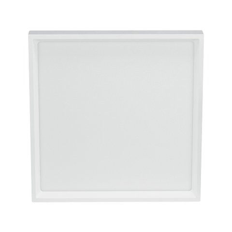 Painel de Led Stella Quadrado Deep de Sobrepor Recuado 28w Bivolt Branco 4000k Luz Neutra