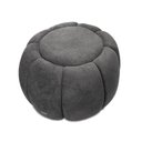 Ver mais imagens de Poltrona Decorativa Orgânica Giratória com Puff Cloud Bouclê E03 - D’Rossi