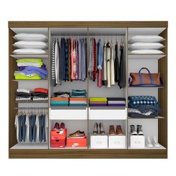 Guarda Roupa Casal Mayra 8 Portas Boreal - Moveis Arapongas Boreal - 2