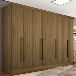 Guarda Roupa Casal Mayra 8 Portas Boreal - Moveis Arapongas Boreal
