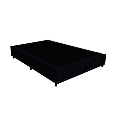Base Box Blindado Viúva AColchoes Sintético Preto 40x1280x188