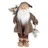 Papai Noel Natal em Pe (marrom) 45cm Florarte - 2