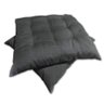 Kit 02 Almofadas Assento Futon Flat para Cadeira 40x40 Cinza Escuro - 6
