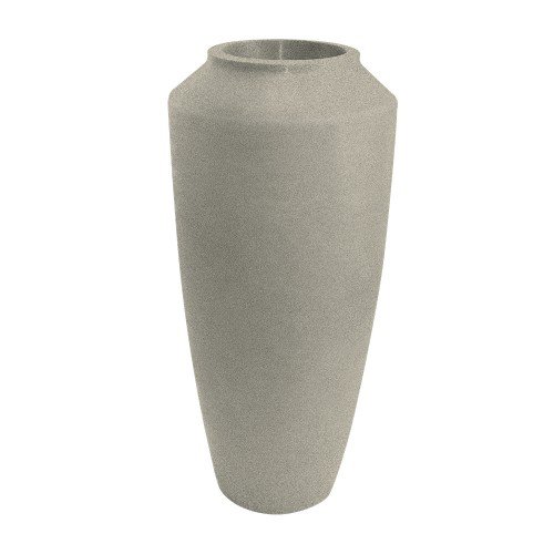 Vaso de Polietileno Thai 58cm Branco Mármore | Formosinha VASAP