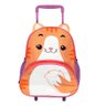 Mochila Infantil de Rodinha Gato com Alça Retrátil 17l - 1