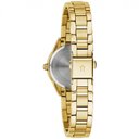 Ver imagem 2 de Relógio Bulova Feminino Ref: 97p150 Clássico Dourado Diamante