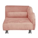 Ver imagem 4 de Cama Caminha Diva Pet Veludo Strass Rose Claro Dvinn