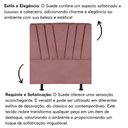 Ver imagem 5 de Cabeceira Solteiro Cama Box Estofada 100 Cm Emma Suede Rosé