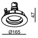 Ver imagem 3 de Spot Embutir Par 30 Redondo Fly Ns230r Bella